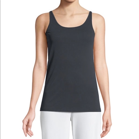 eileen fisher stretch silk camisole
